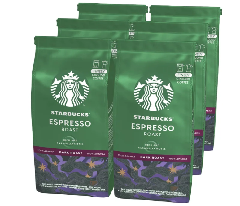 Starbucks Espresso Roast Dark Roast Filter Coffee 200g